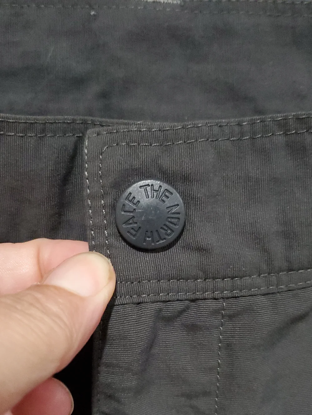 The North Face Dark Grey Men's Cargo Pants Outdoor Utility Size 34